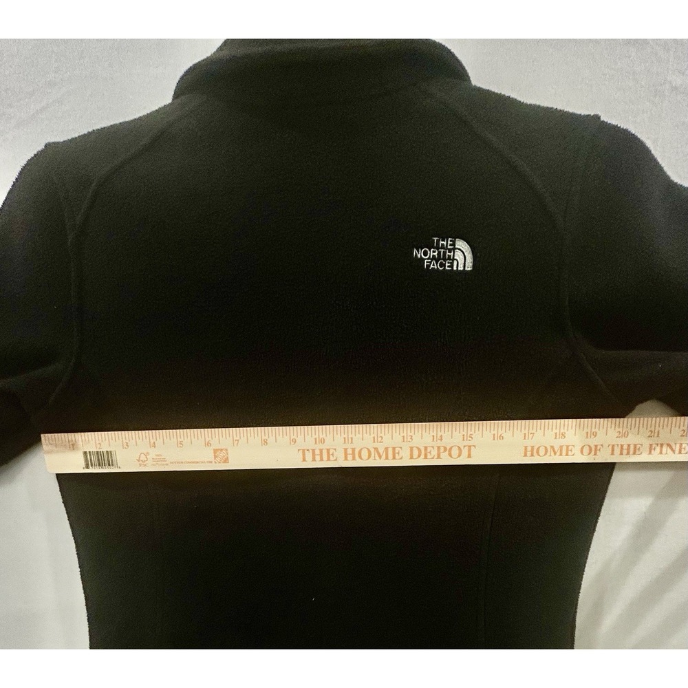 The North Face Fleece Jacket Womens Medium Black Full‎ Zip Outdoor Hiking Warm - Picture 6 of 7